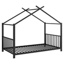 Metal House Platform Bed With Modern Design And Durable Frame by Unique Piece Furniture