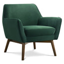 Panom Forest Velvet Accent Chair