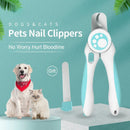 Cute Pets Nail Clippers Labor-Saving Dogs Nail Clipper Scissors Cat Claw Clippers Trimmer Animals Pet Grooming Supplies