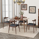 Dining Chairs With Ergonomic Backrest & Comfort Cushions (Set of 2) by HouseOfZazla