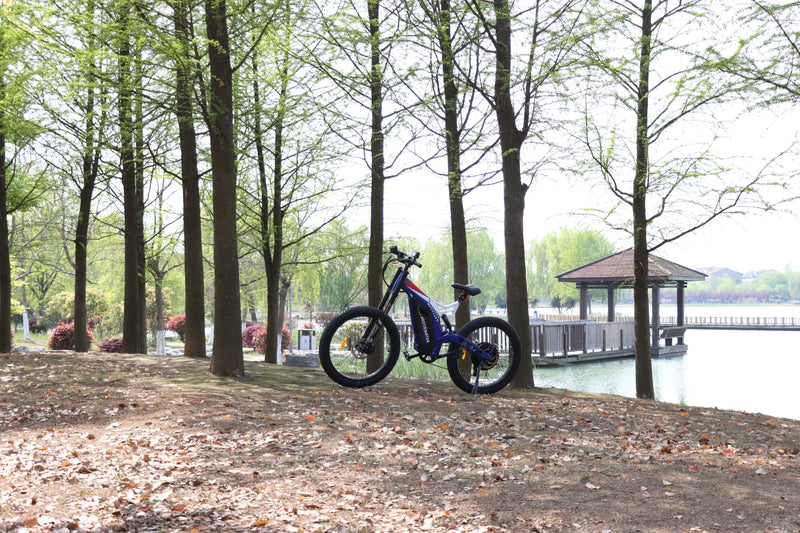 26" 1500W Electric Bike Fat Tire P7 48V 20AH Removable Lithium Battery for Adults S17-1500W