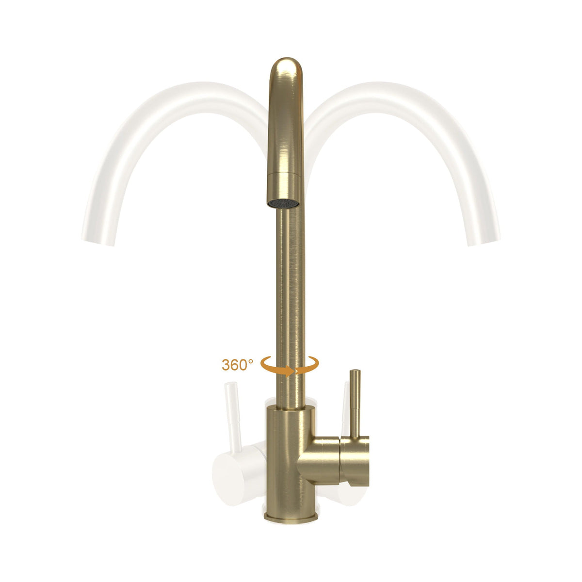 Modern Kitchen Sink Faucet With Single Handle, photo 7 of 18
