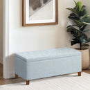 Shandra - Tufted Top Soft Close Storage Bench by HouseOfZazla