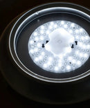 13"w 1-Light LED Flush Mount [6 PACK] Ceiling Lights Brushed Nickel Finish by RP Lighting by LampsUSA