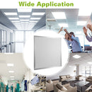 2Packs 48W 2 2FT LED Panel Light 4800LM 7500K Ceiling Lighting 150W Equivalent LED Troffer Recessed Edge-Lit