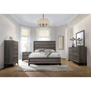 Gregory - 5 Drawer Chest - Smoke Gray by HouseOfZazla