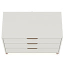 Rockefeller - Dresser & 3 Drawer - Off White by HouseOfZazla
