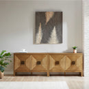 Accent Cabinet With Adjustable Shelves - Natural by HouseOfZazla