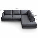 Glander - Comfortable Cozy Sectional Sofa by Unique Piece Furniture
