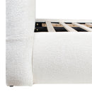 Archie Puffy Grounded - Upholstered Platform Bed by HouseOfZazla