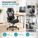 Ergonomic Office Chair with Adjustable Lumbar Support