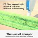 Superfine Fiber Washable Mat Spray Mop With 300Ml Reusable Bottle For Various Floors - Blue