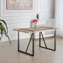 Modern Dining Table With Metal Legs For 4 - 6 Person by Unique Piece Furniture
