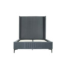 Promenade - Bed With Upholstered Headboard And Slats by HouseOfZazla