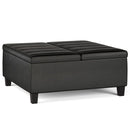 Ellis - Coffee Table Storage Ottoman Contemporary Design by Unique Piece Furniture