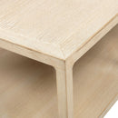 Ellis - Open Frame Coffee Table With Lower Shelf - Natural by HouseOfZazla