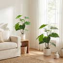 30'' Artificial Tropical Alocasia Leaf Plant