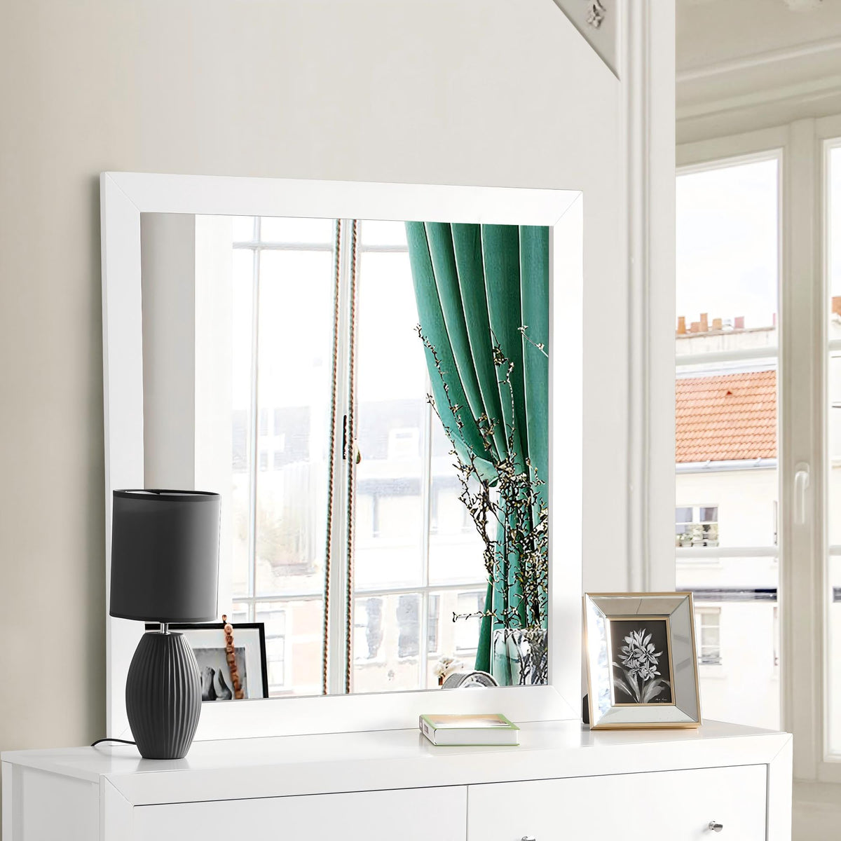 Burlington - Modern Design Transitional Wall Mirror, photo 9 of 17