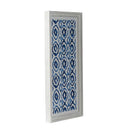Hanging Sculptures, Modern Wall Art Decor (Set of 2) - White / Blue by Unique Piece Furniture