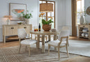 Sunset Cove - Extendable Round Dining Table - Sanibel Brown by Unique Piece Furniture