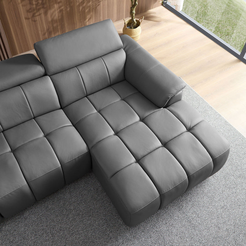 Wall-Hugger Reclining Sofa Modern Electric Control, photo 8 of 10