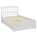 Platform Bed Wood Bed Frame With Trundle by HouseOfZazla