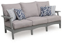 Cove Beach - Sofa With Cushion - Gray by Unique Piece Furniture
