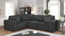 Melrose - Modular Sectional Sofa With Ottoman by HouseOfZazla