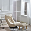 Adjustable Japanese Reclining Floor Chair Sofa With Metal Frame For Living Room by HouseOfZazla