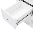Bathroom Vanity With Sink, 6 Soft Close Drawers & Double Doors - White by HouseOfZazla