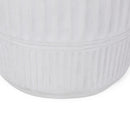 Outdoor Patio End Table - Antique White by HouseOfZazla