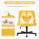 Criss Cross Office Chair With Adjustable Height, Ergonomic Design by HouseOfZazla