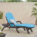 Mikael Chaise Lounge With Cushion