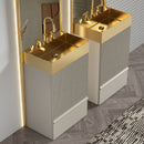 Gada 20" Striped Bathroom Vanity