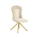 Upholstered Swivel Dining Chairs (Set of 2) by Unique Piece Furniture
