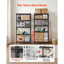 5-Tier Adjustable Heavy Duty Metal Storage Shelves