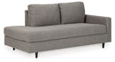 Lyman - RAF Corner Chaise - Graphite