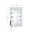 Asa Contemporary Hollywood Vanity Mirror by HouseOfZazla