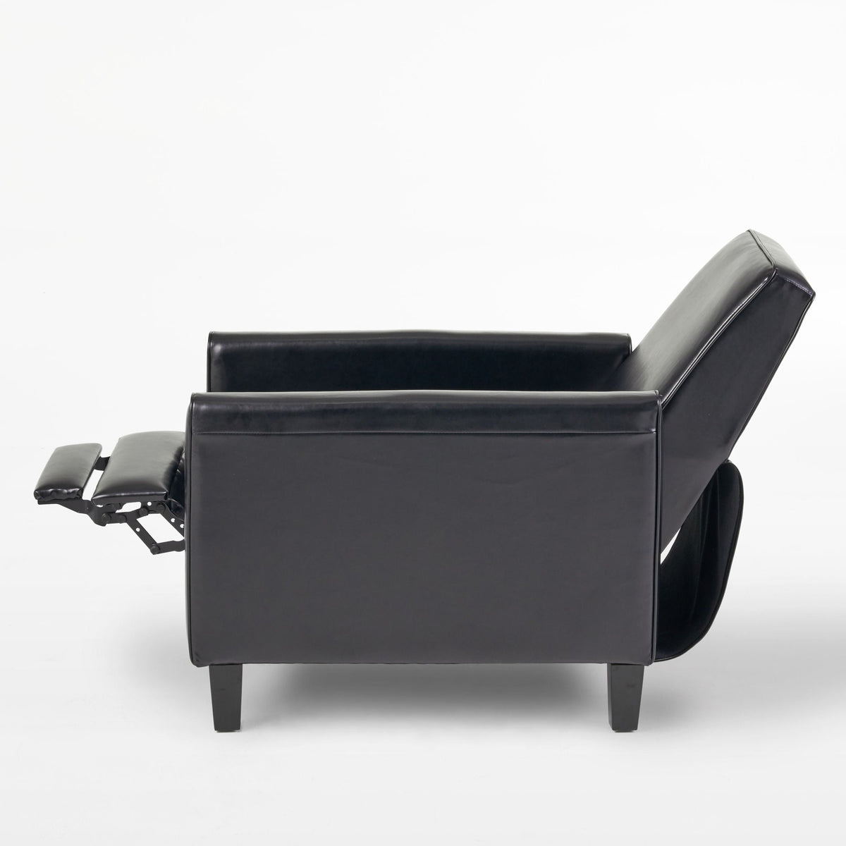 Upholstered Push Back Recliner Chair For Living Room, photo 25 of 40