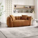 Cozy Beanbag Chair With High Resilience Foam Core For 2 by Unique Piece Furniture