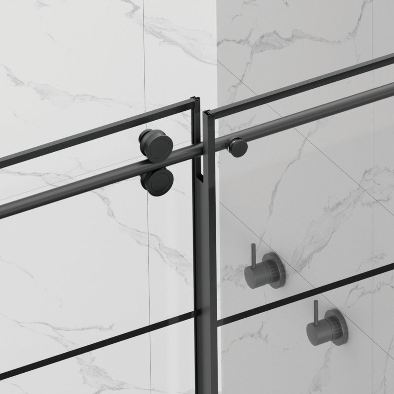Matte Shower Doors - 56-60" W x 72" H, photo 6 of 10