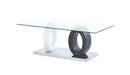 Tracker - Coffee Table - Brown / White by HouseOfZazla