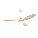Indoor Ceiling Fan with Dimmable LED Light, 6-Speed Remote, Reversible Blades by HouseOfZazla