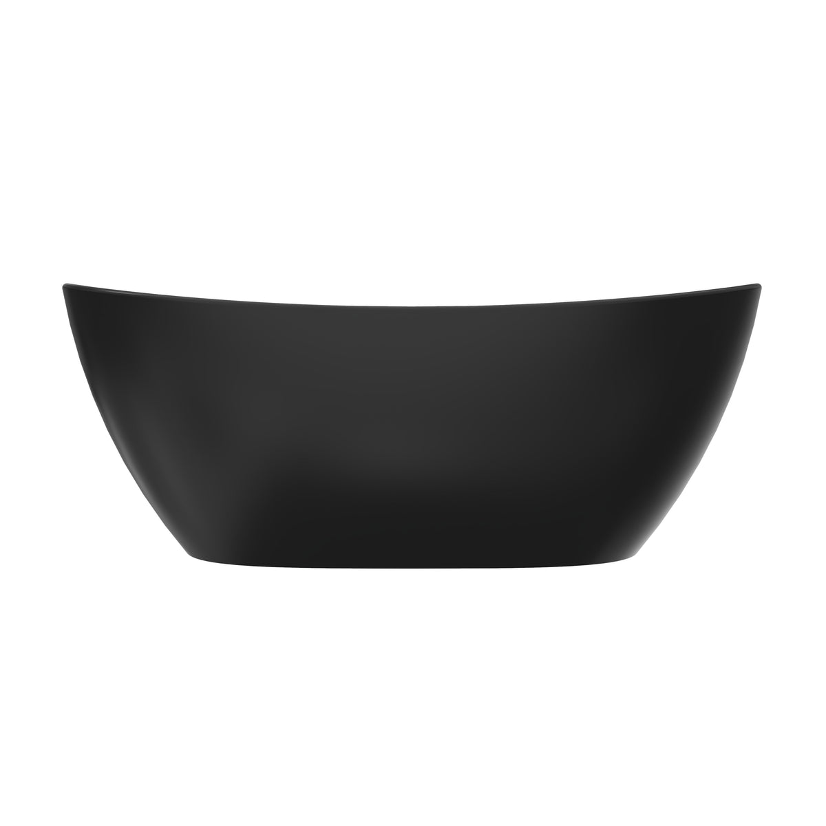 65 Inch Artificial Stone Solid Surface Freestanding Bathroom Bathtub, photo 9 of 10