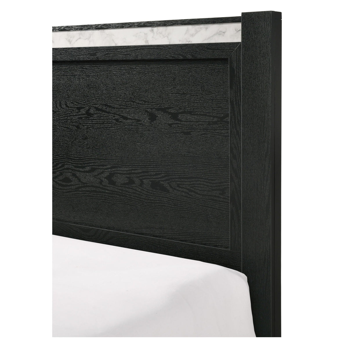 Contemporary Panel Bed With Accents, photo 2 of 7