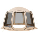 Screen House Tent, 12 x 11 ft, 10-12 Person Portable Canopy by HouseOfZazla