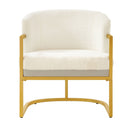 Upholstered Reading Accent Armchair For Living Room by HouseOfZazla