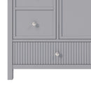 Bathroom Vanity With Separate Sink, Soft Close Doors And 4 Drawers by HouseOfZazla