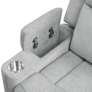 Galya - Motion Sofa - Light Gray Chenille by Unique Piece Furniture
