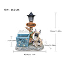 French Bulldog Family Planter Statue by HouseOfZazla